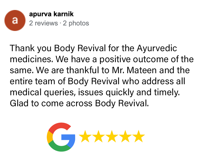 Body Revival Google Reviews