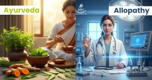 comparison between ayurveda and allopathy