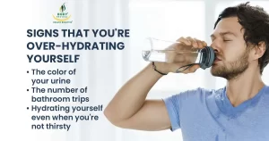 Why you shouldn't be Over-Hydrating Yourself? 2 signs of over hydrating