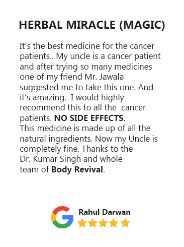 Body Revival reviews for cancer