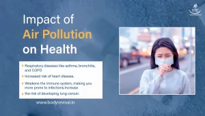 Impact of air pollution on health