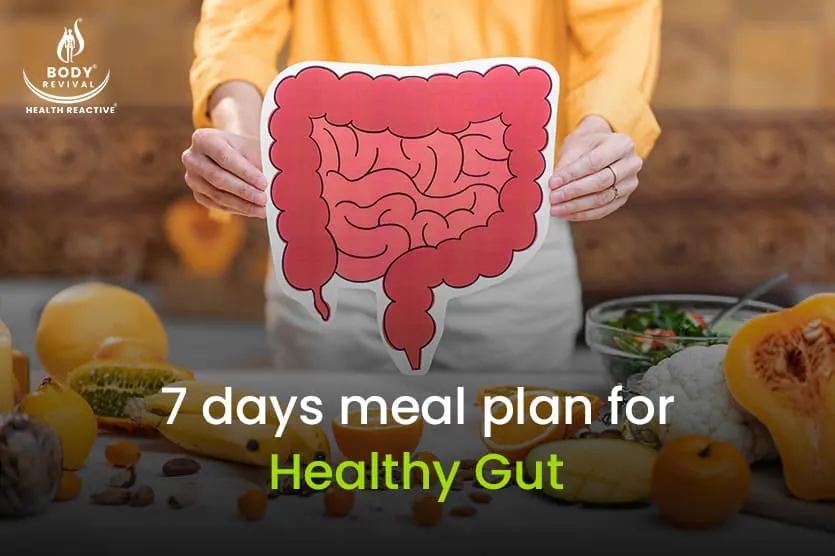 7 days meal plan for healthy gut