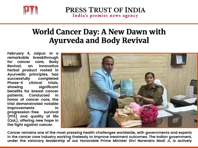 World Cancer Day: A New Dawn with Ayurveda and Body Revival
