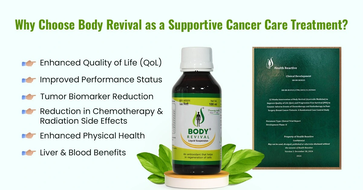 Why Choose Body Revival as a Supportive Cancer Care Treatment?